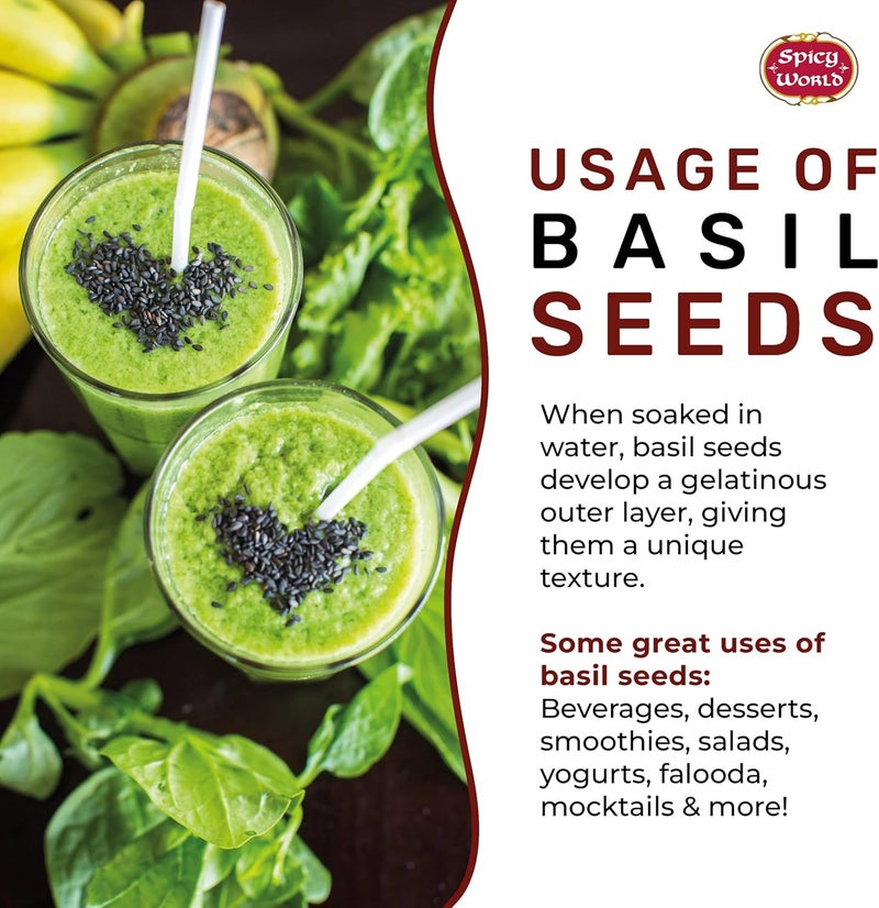 Spicy World Basil Seeds - 14 Ounce Bag - Image 4